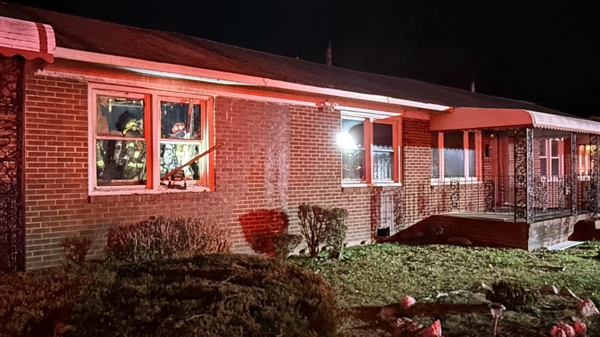 Around 3:00 a.m. Sunday, Portsmouth Fire, Rescue and Emergency Services responded to a house fire on Calvin Street near Portsmouth Boulevard.