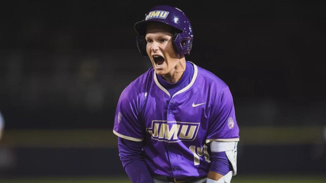 James Madison upsets No. 13 Virginia in 10 innings | 13newsnow.com