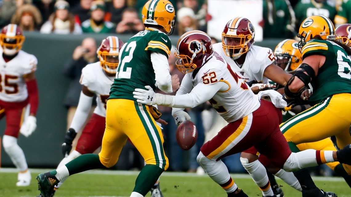 Redskins win streak snapped; lose to Packers | 13newsnow.com