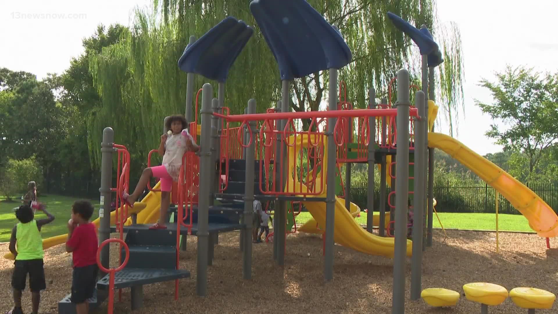 A years-long effort is finally complete: the new playground at Friendship Village is open to the community.