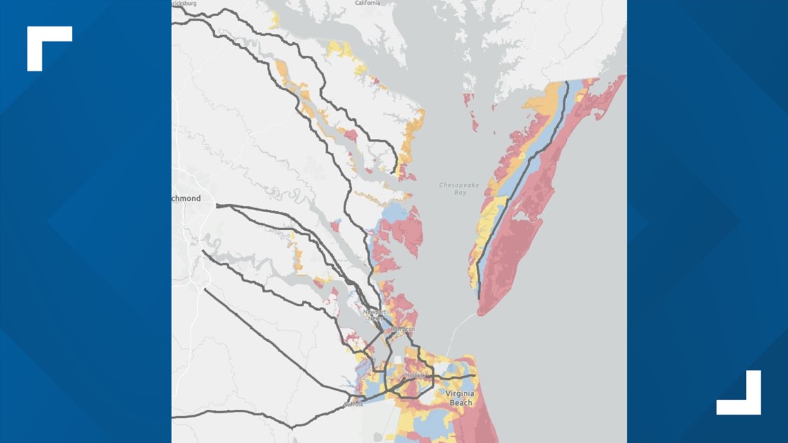 Resource Guide for tidal flooding in Tidewater area | 13newsnow.com