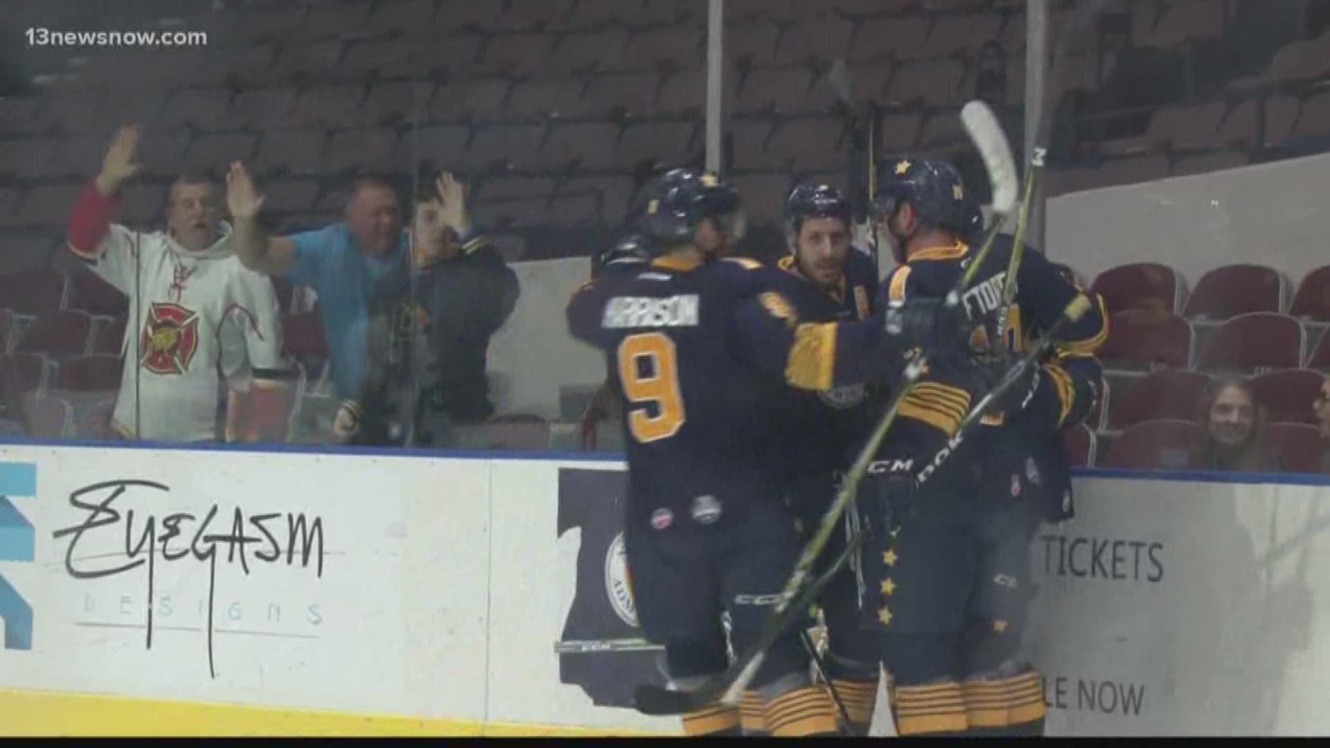 The Admirals closed out their 9 game homestand in style as they came from behind to beat Jacksonville 5-4 in overtime.