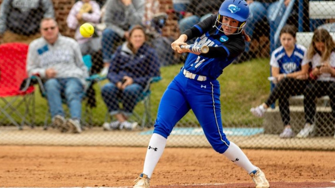 Katie Currin's pinch-hit home run propels CNU past Virginia Wesleyan in ...