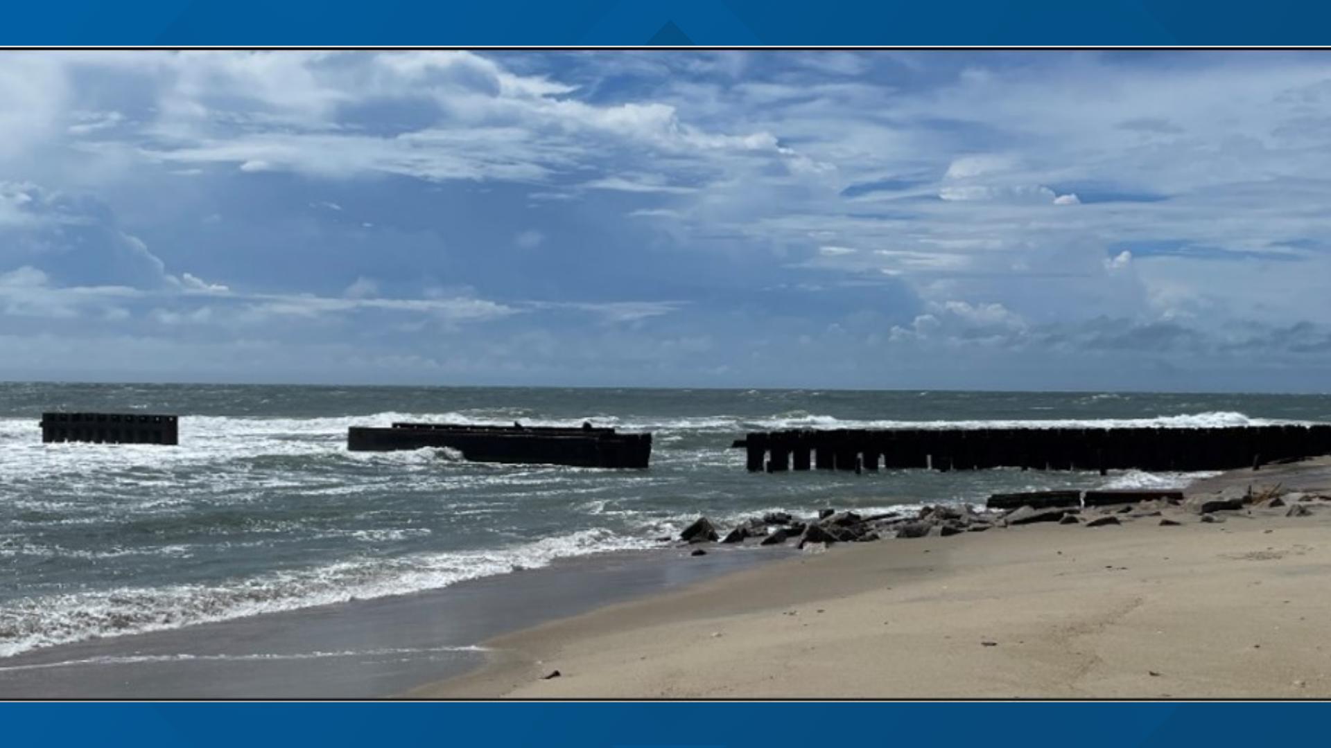 Temporary beach and swimming closure at old Cape Hatteras Lighthouse site