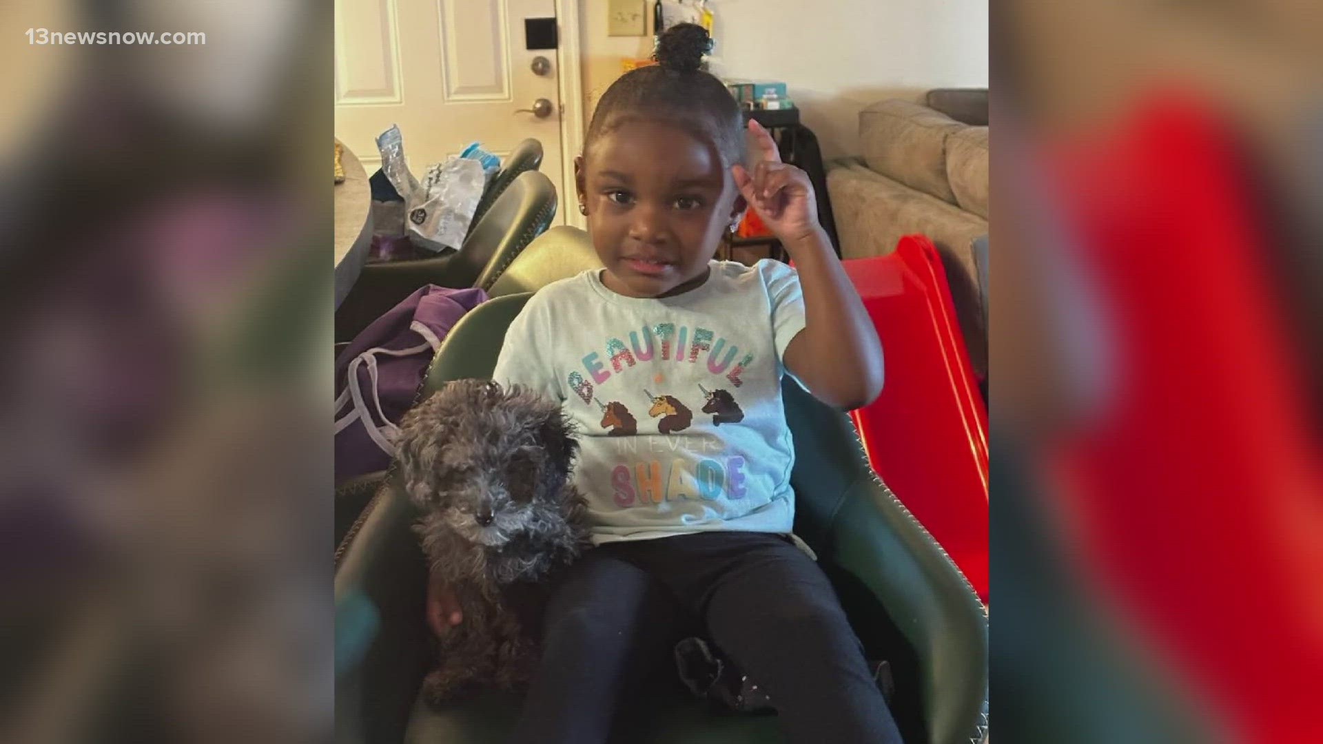 In a release on Sunday, police said 27-year-old Deandre Dorsey and his daughter, Zuri, were found outside of Charlotte, North Carolina. Dorsey was arrested.