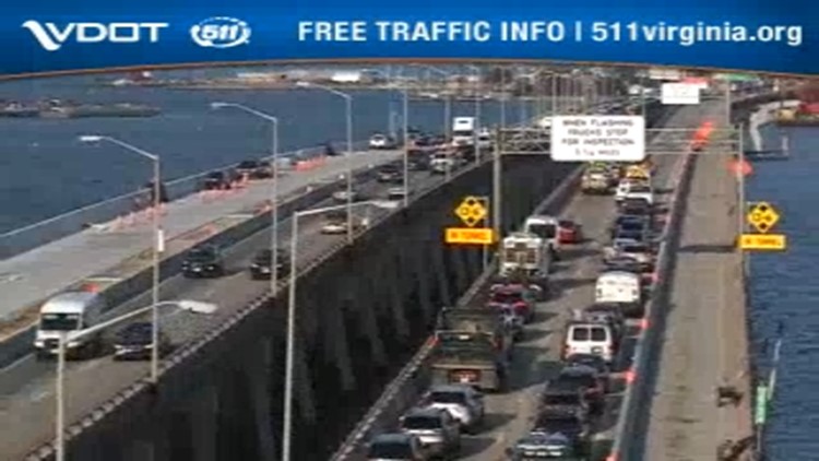 Tractor-trailer Crash Caused Delays On I-64 West Heading Onto HRBT ...