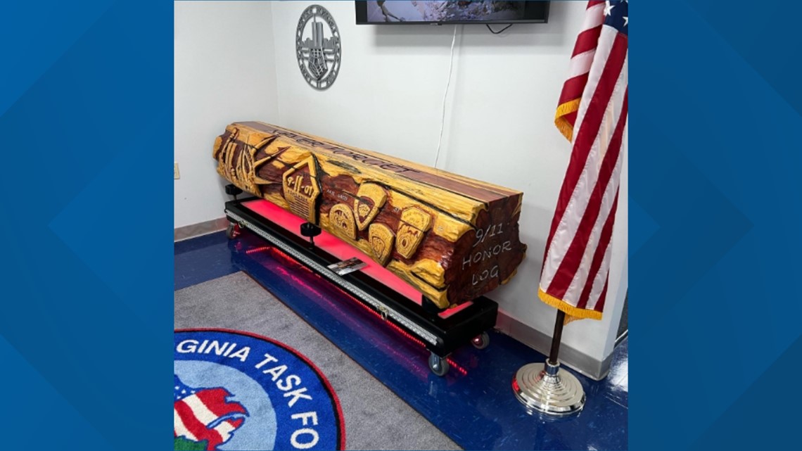 VBFD, others to carry 700-pound log to honor 9/11 victims - Vimarsana News
