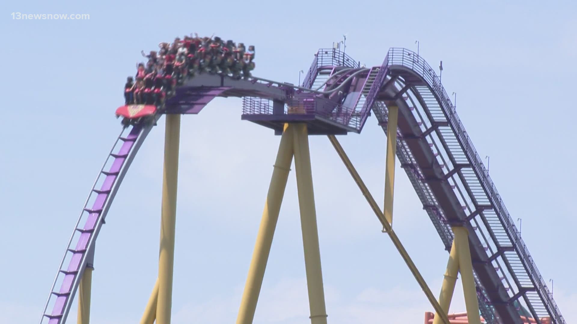 Roller coasters and a rabid fox: that's what one family got during a recent trip to Busch Gardens Williamsburg.