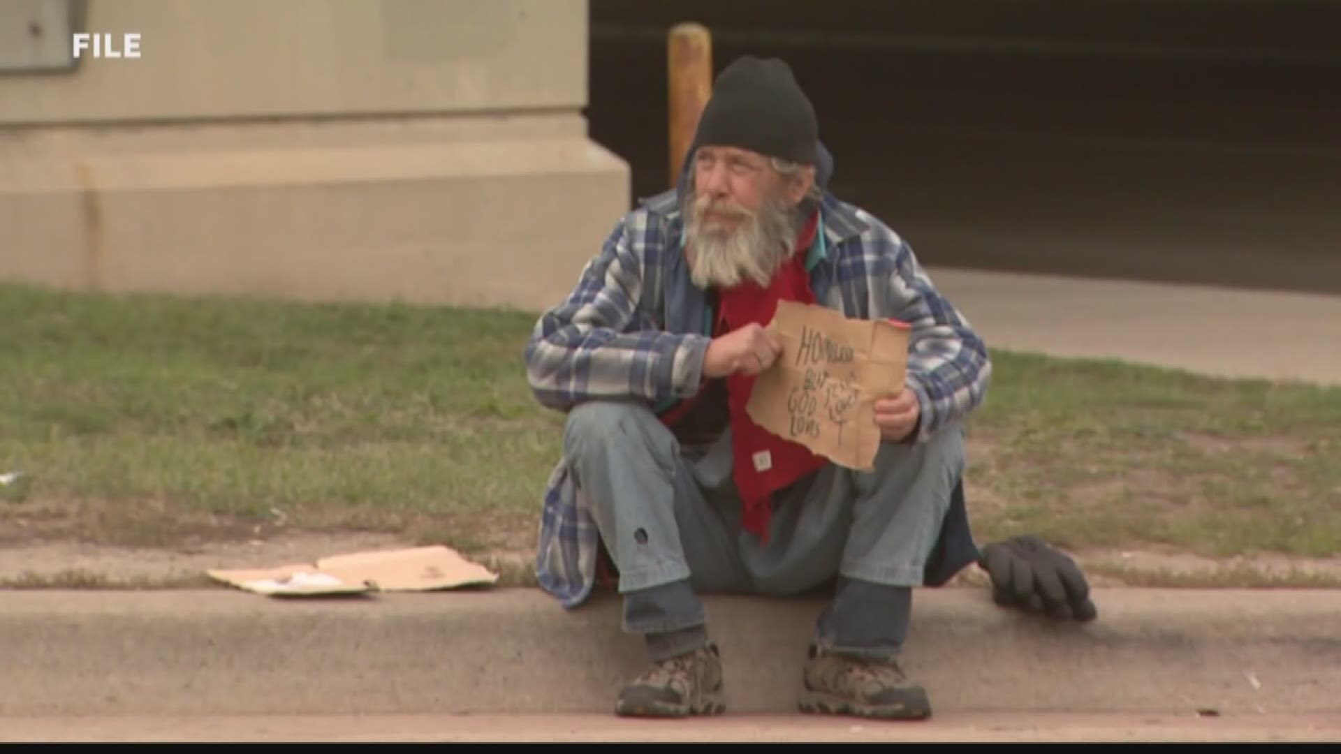 Are laws against panhandling inhibiting freedom of speech?