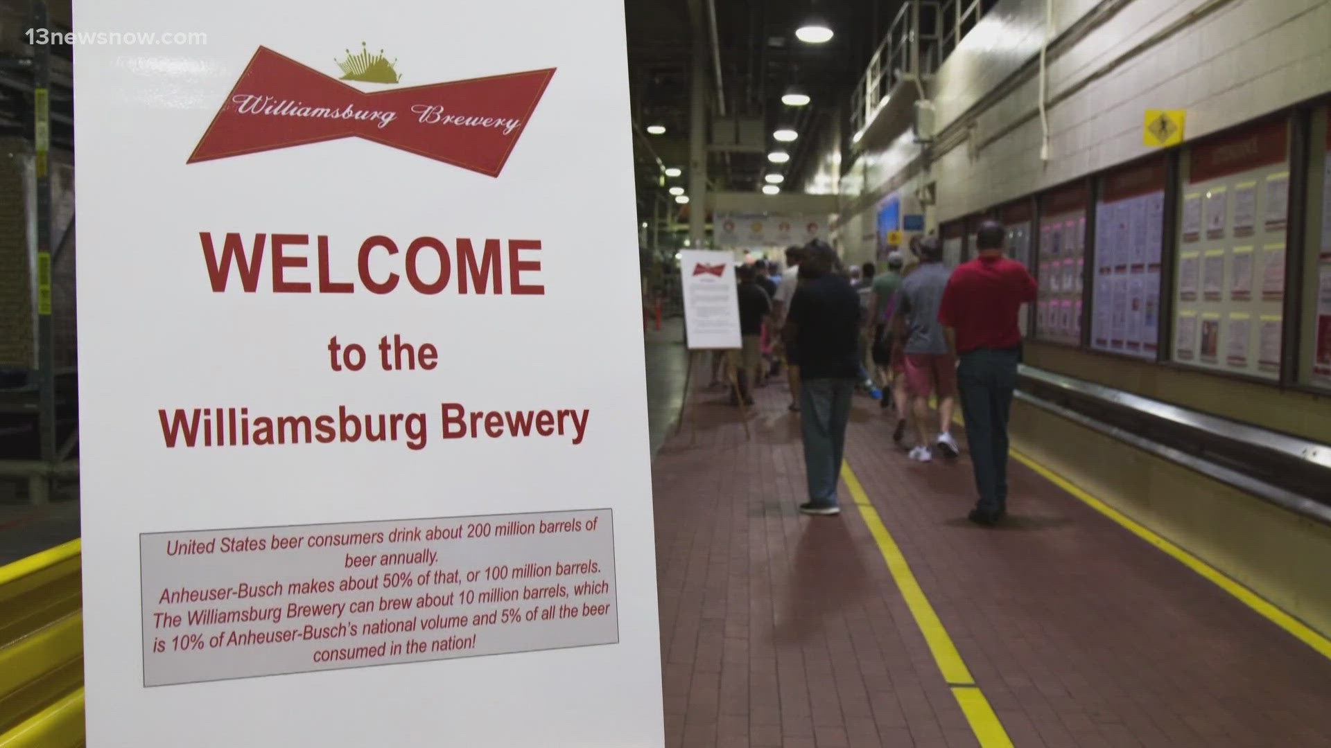 Anheuser-Busch is making a big investment in its Williamsburg brewery.