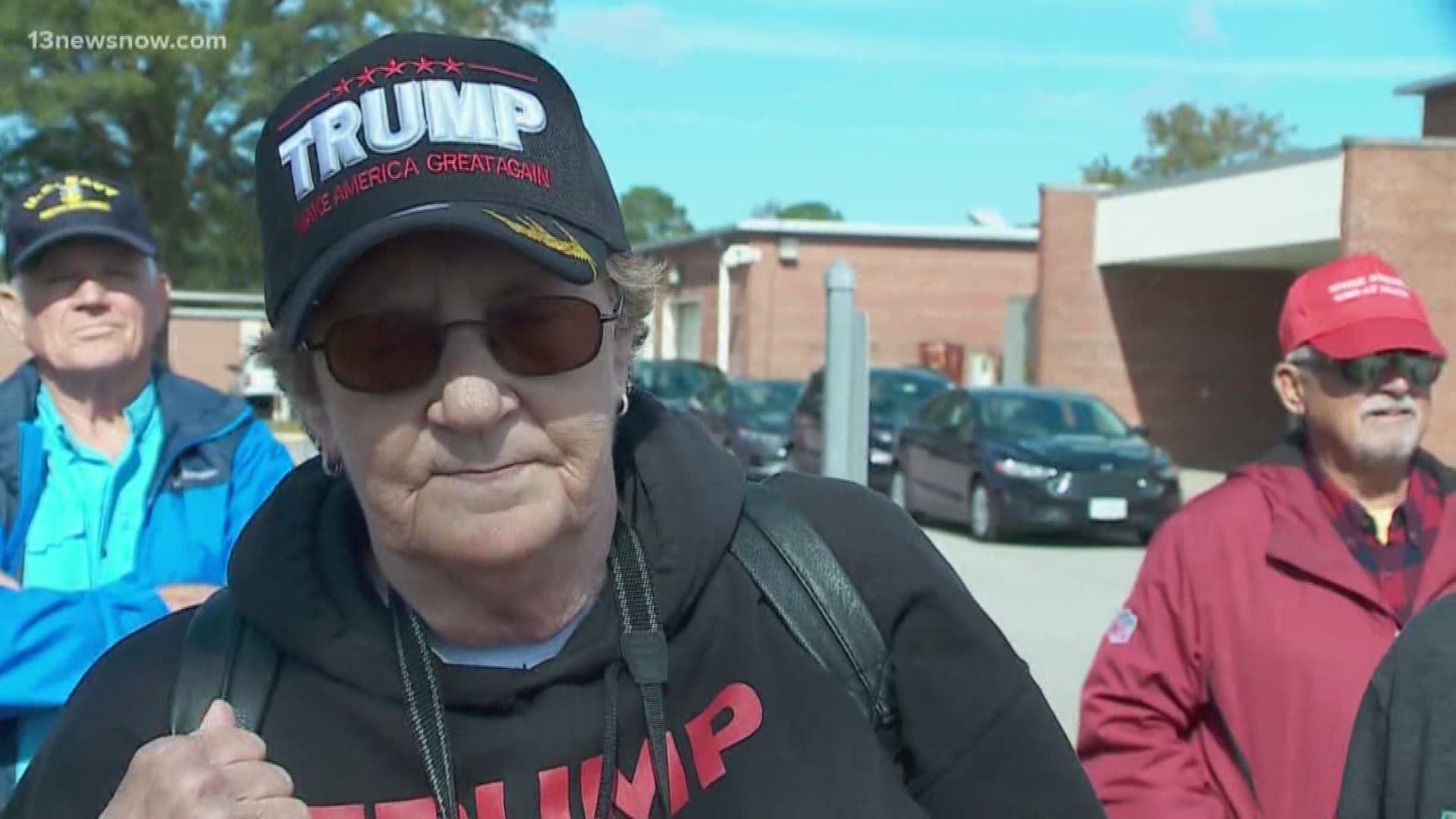 Vice President Mike Pence made a stop in Virginia Beach on Saturday for a Get Out The Vote rally.