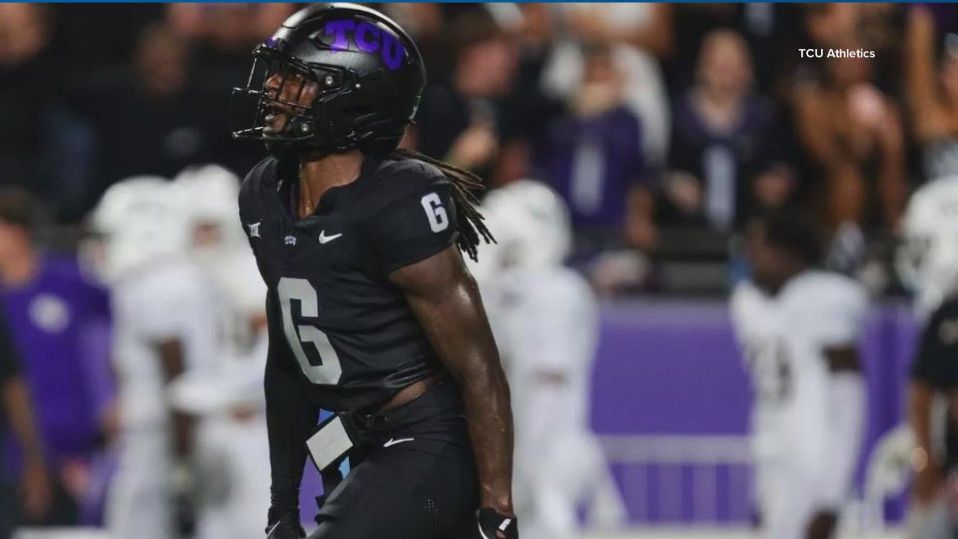 The Norfolk native spent just one season with the Horned Frogs. He led the Big 12 & tied second nationally with 14 pass breakups in 13 games.