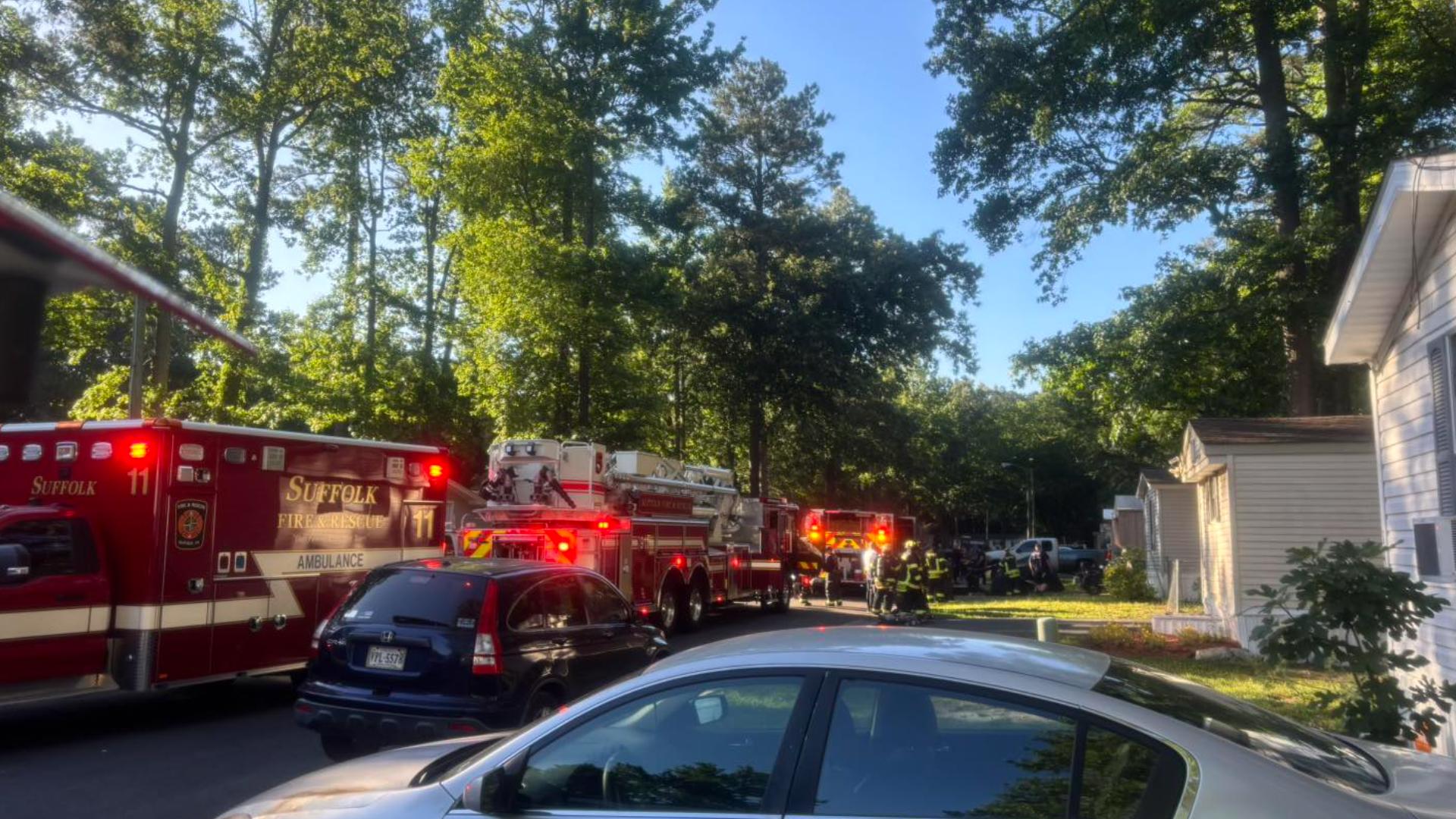 2 people injured in Suffolk house fire | 13newsnow.com