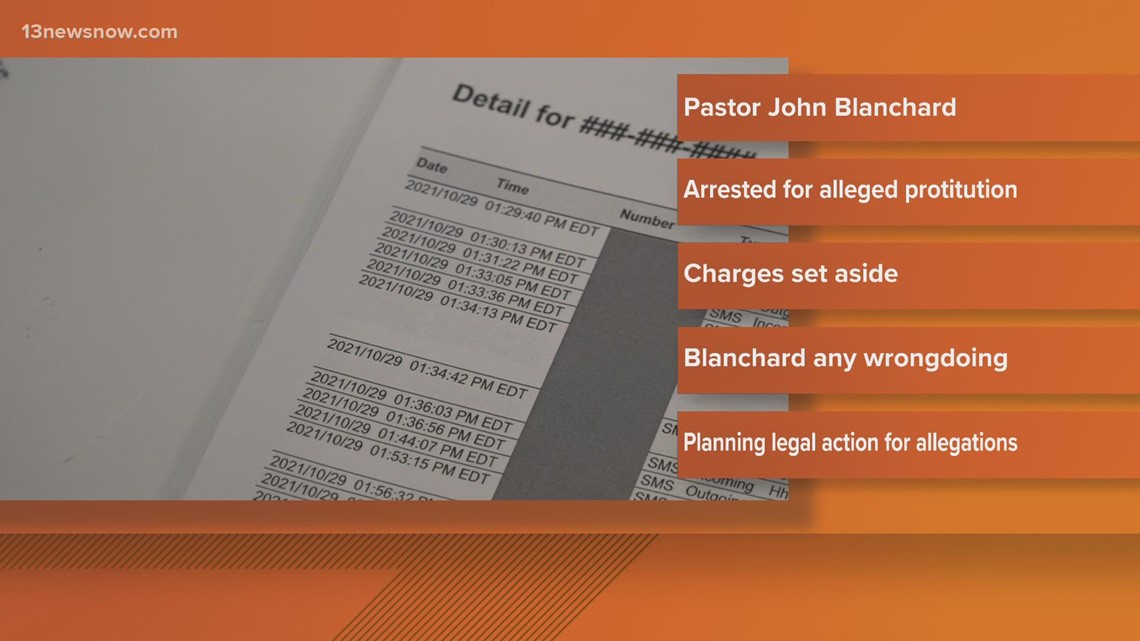 Virginia Beach Pastor Defends Dropped Prostitution Case At The Pulpit