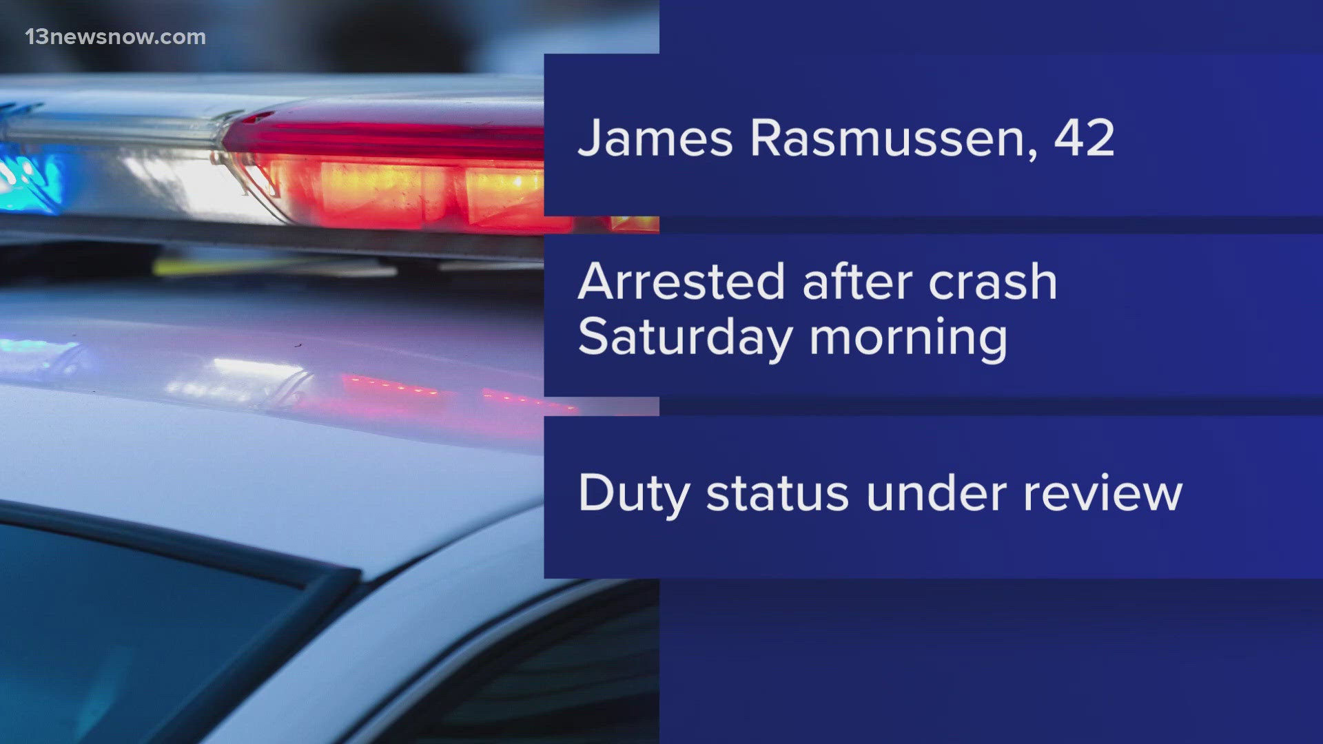 Virginia Beach police officer charged with DUI after weekend crash ...