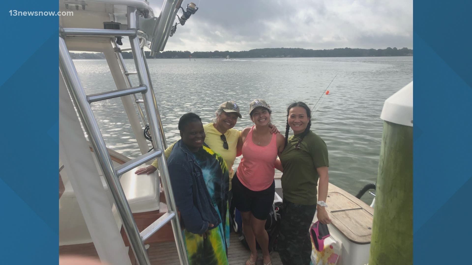 The group was also comprised of two Wounded Warrior Project Staff Members, and 20 local volunteer boat captains and mates.