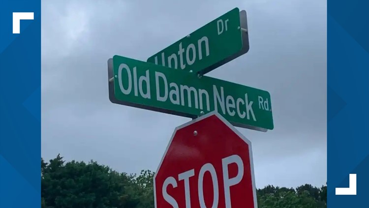 Fixing profane typo on Old Dam Neck Road sign costs Virginia Beach $556