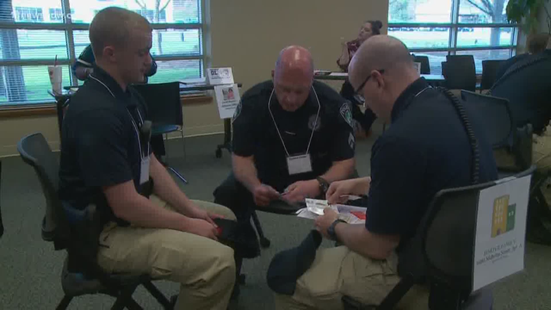 Police in Newport News are learning first hand what it's like to live in poverty.