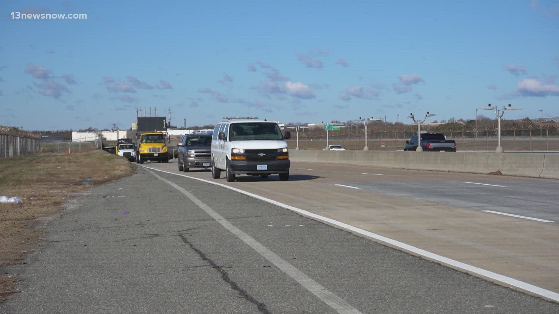 The Virginia Tech Transportation Institute and the Virginia Department of Transportation showed off new technology.