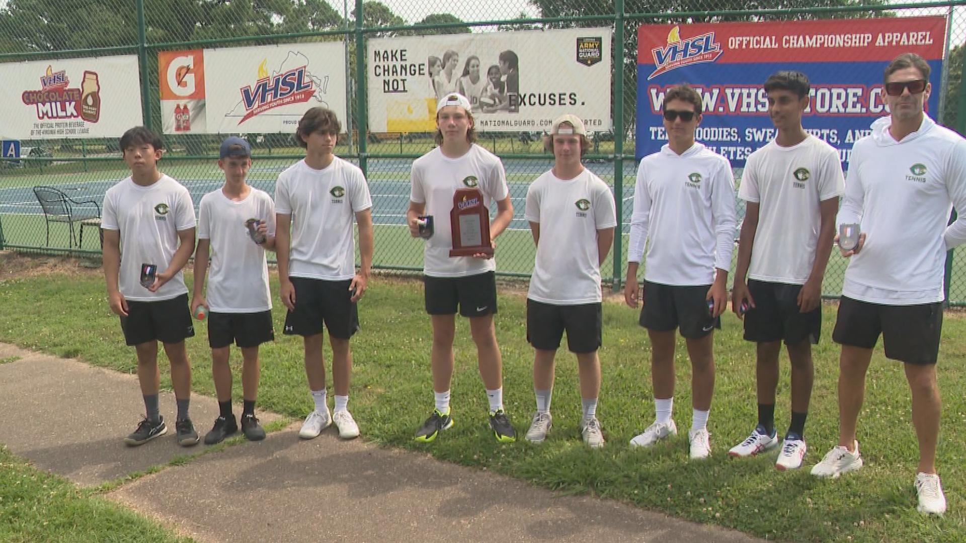 The Cox Faclons would lose in the Class 5 boys state finals to Riverside 6-0 on Thursday.