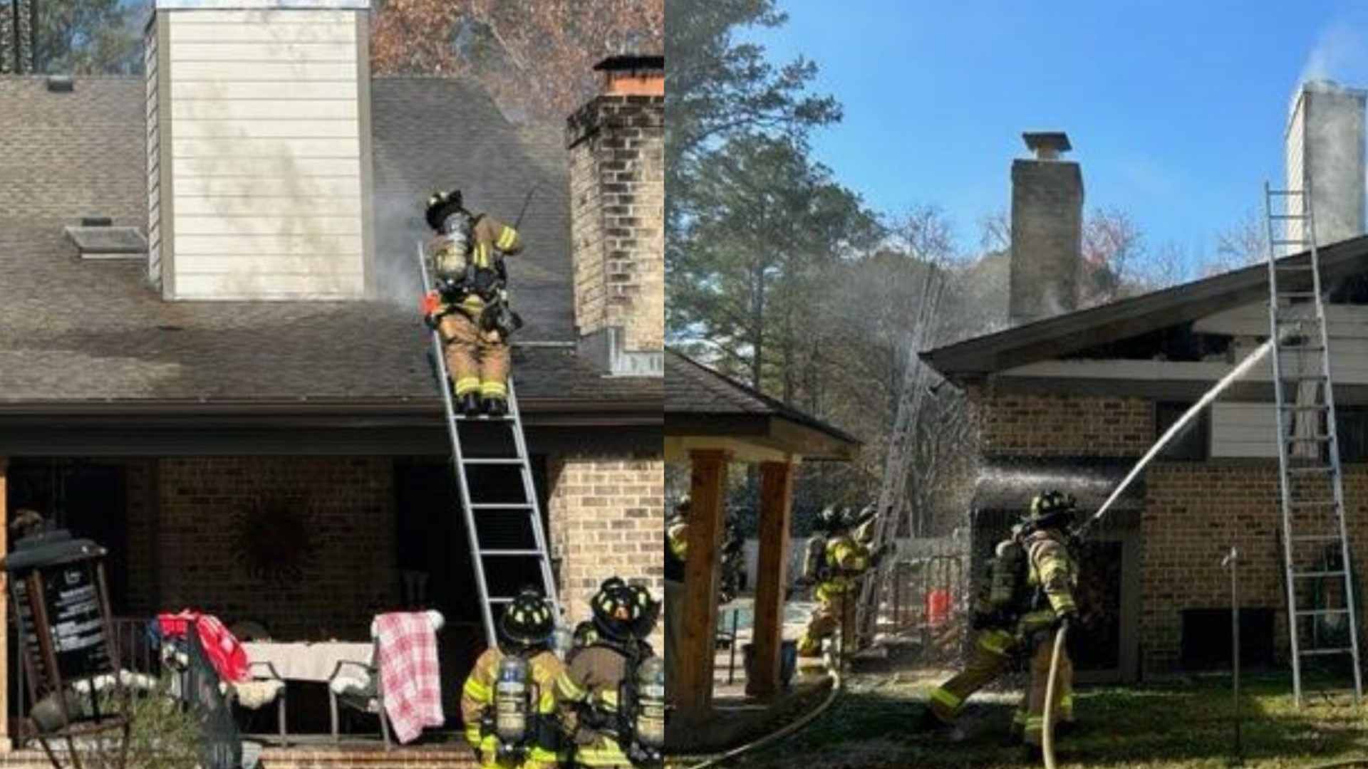 Investigators determined the blaze started in the fireplace of the Lagomar neighborhood home.