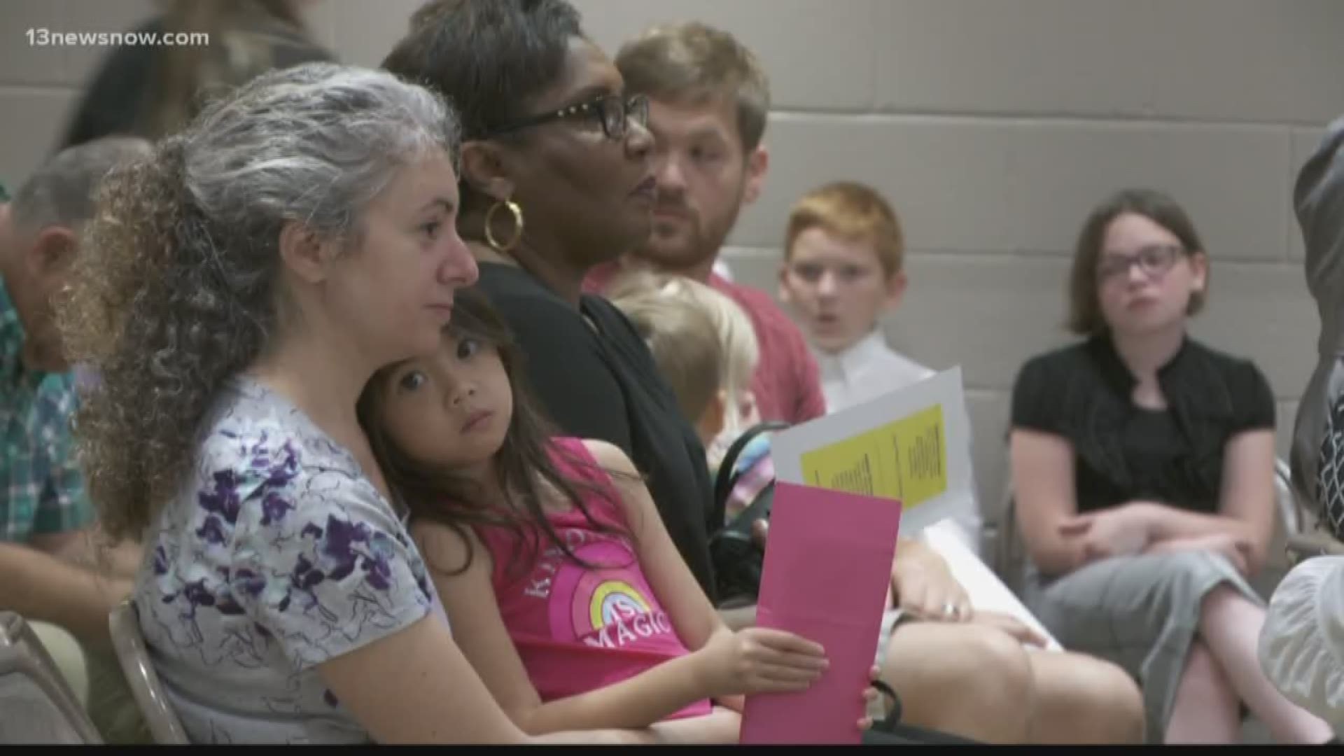 Suffolk holds dedication for two new schools