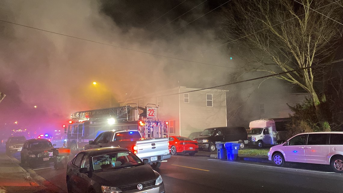 Large fire in Lindenwood section of Norfolk | 13newsnow.com