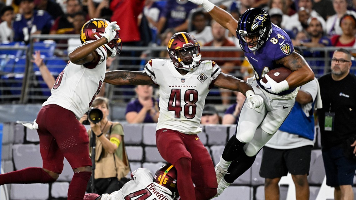 Washington Commanders lose to Baltimore Ravens 17-15 after 2