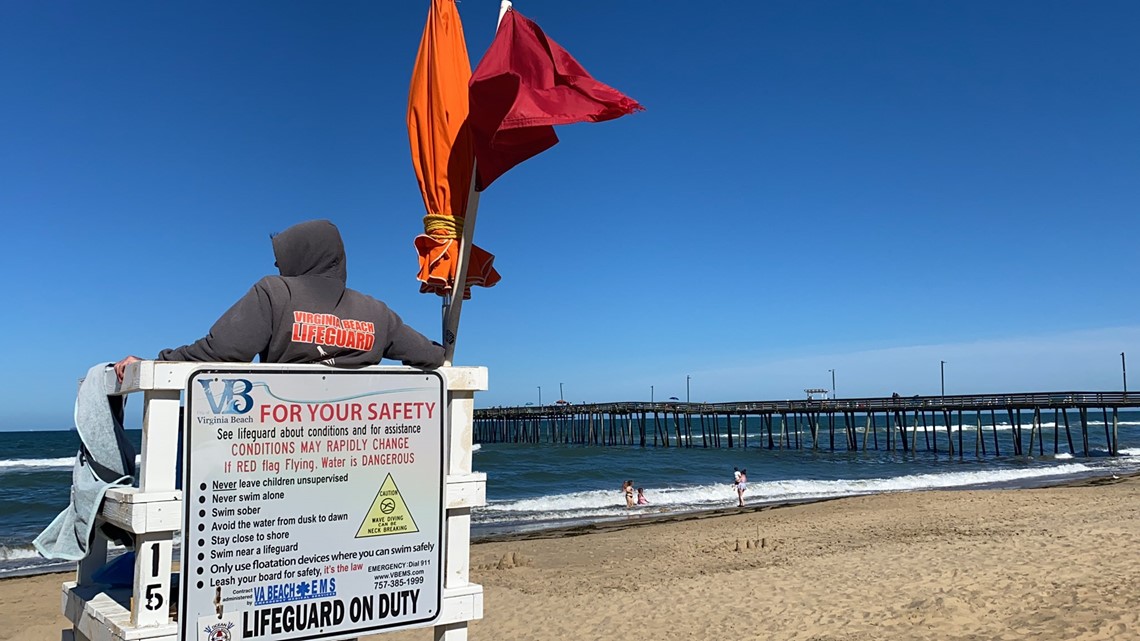 Lifeguards warn of rip currents at the Oceanfront | 13newsnow.com