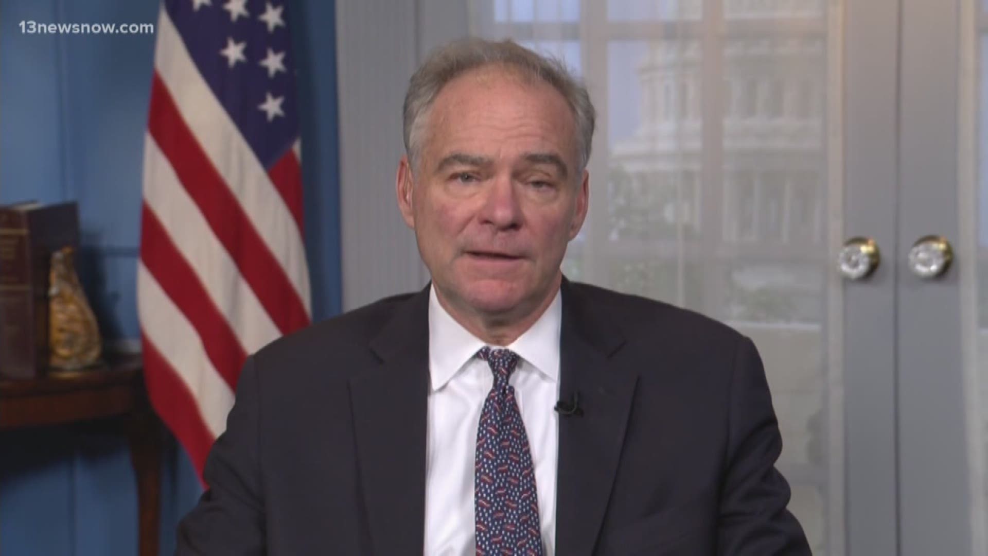 Senator Tim Kaine is on the Senate Armed Service Committee. He said based on testimony, evidence and conversations he's confident the Ford Class is back on track.