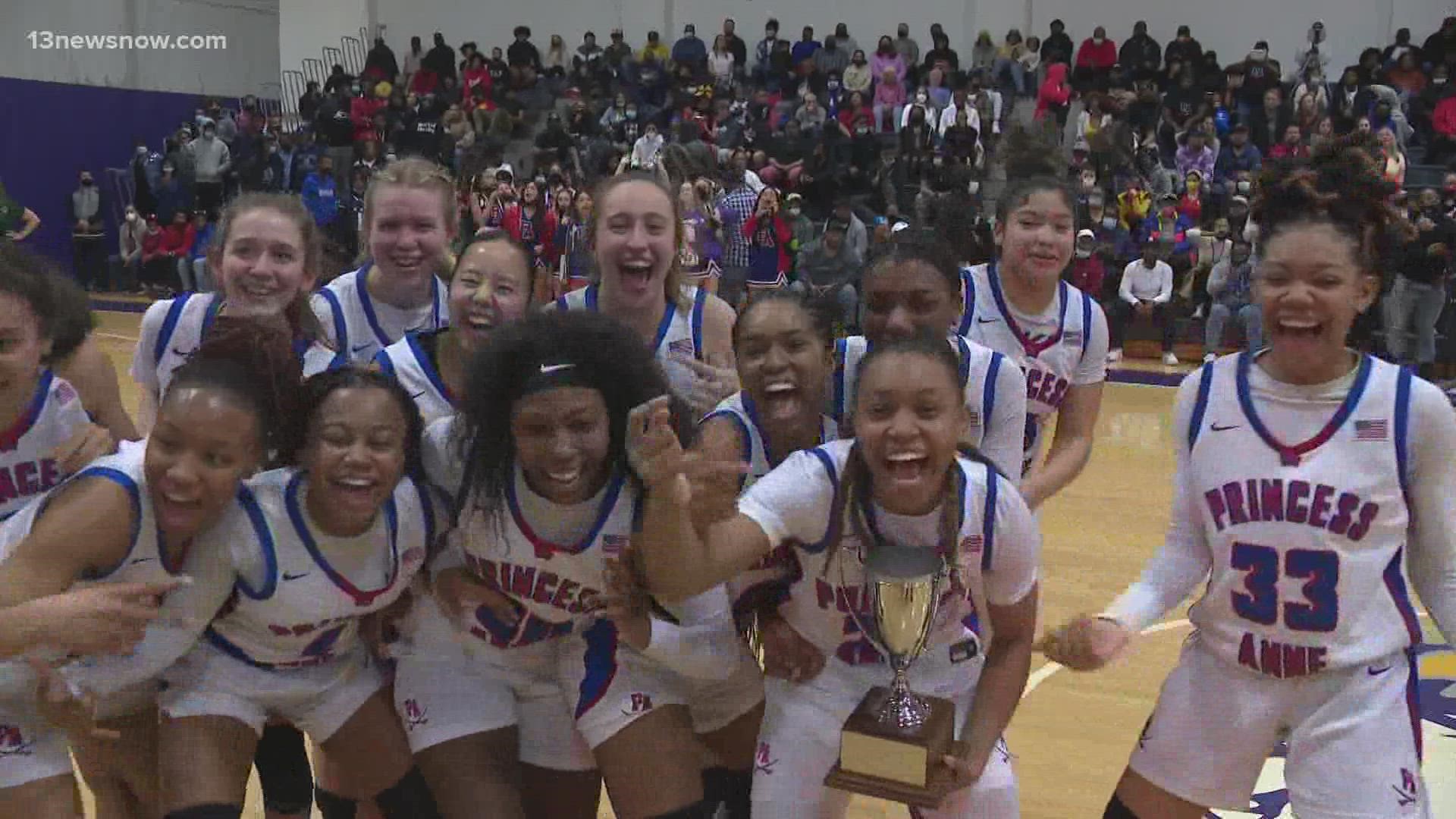Bayside boys and Princess Anne and Lakeland girls win to host the next round of state quarterfinals