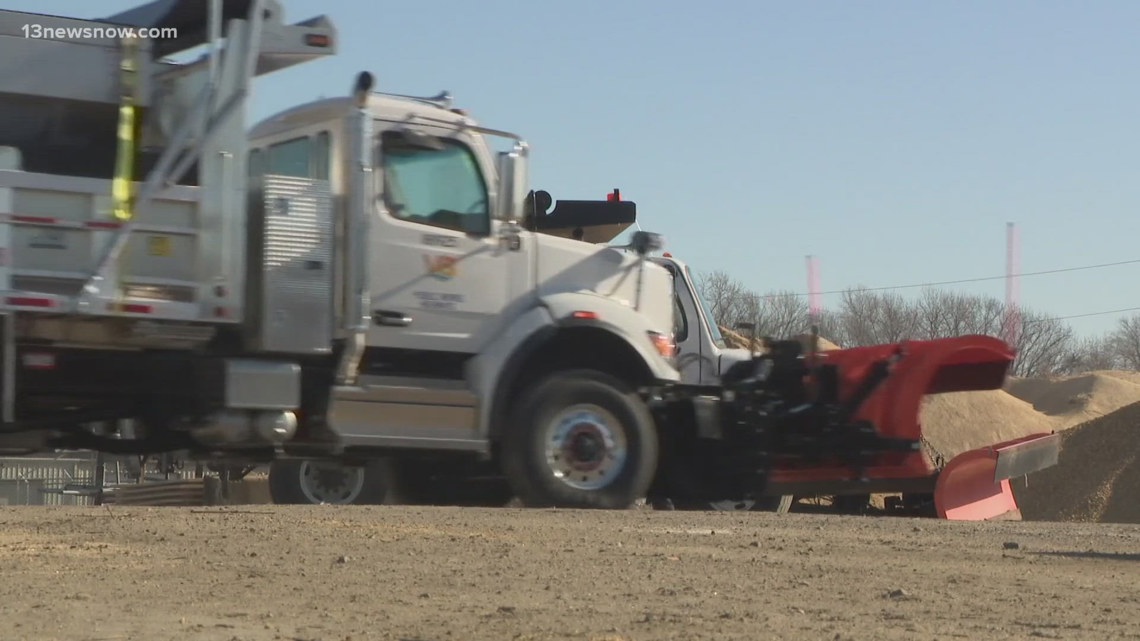 Virginia Beach ramps up winter weather preparations as snow plan nears activation