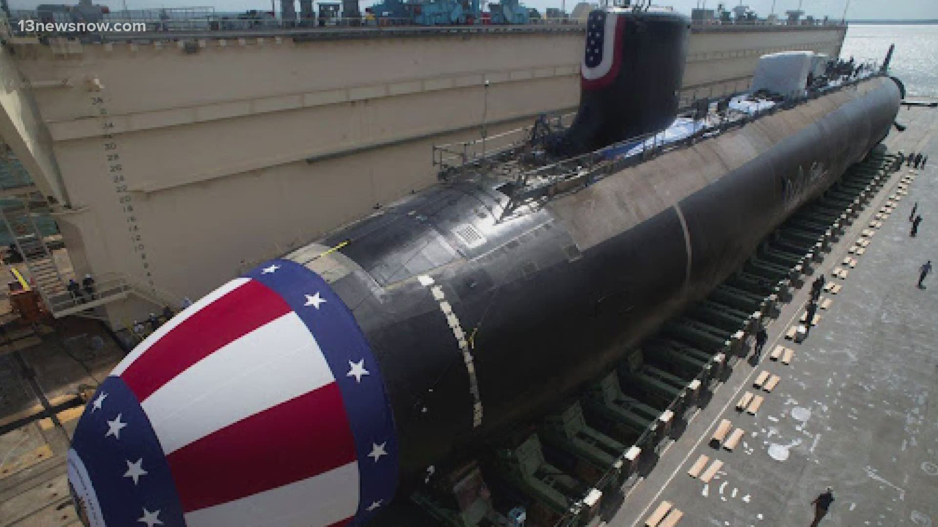 Two Virginia class submarines will be built and have been fully funded.