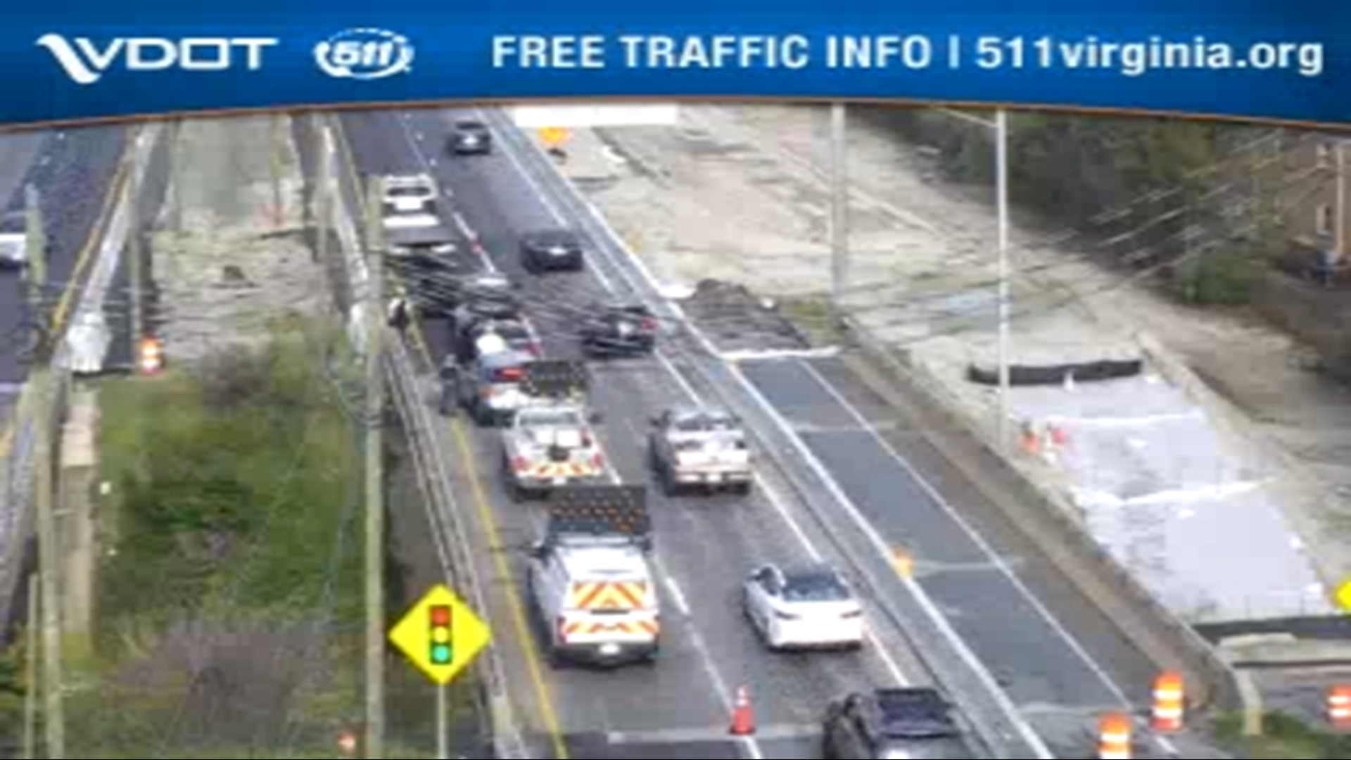 Multi-vehicle I-64 crash near westbound HRBT entrance caused heavy ...