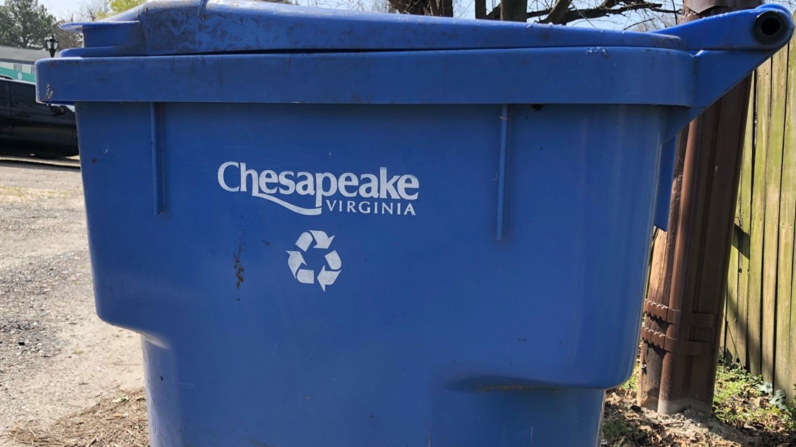 Free recycling pickup in Chesapeake ending