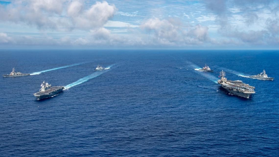 US military says 5 crew members died when an aircraft crashed over the Mediterranean - Vimarsana News