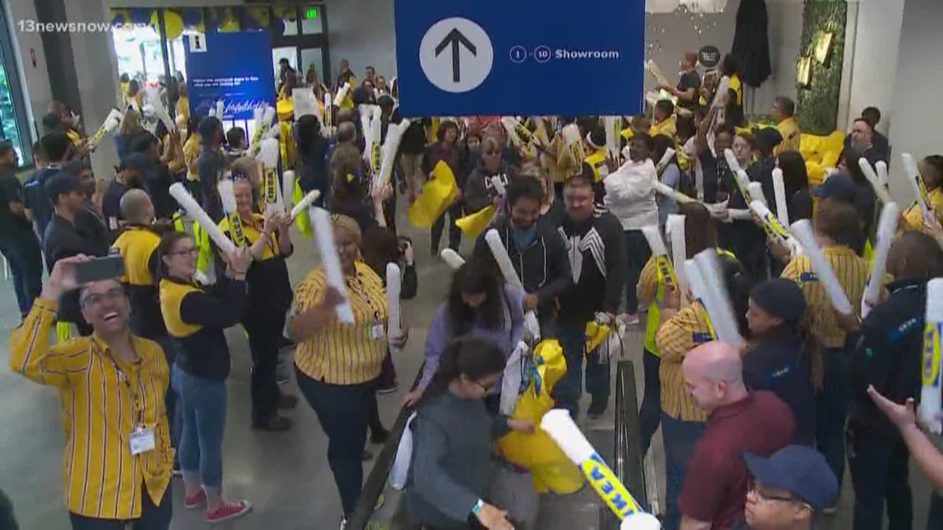 It S Here Norfolk Ikea Opens With Festivities Giveaways