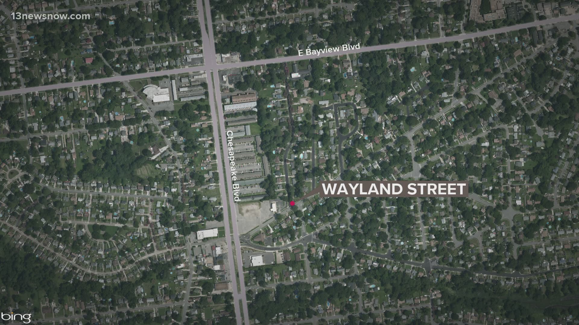 Three houses on Wayland Street and Devon Street were impacted. The American Red Cross is helping the displaced residents find a place to stay.