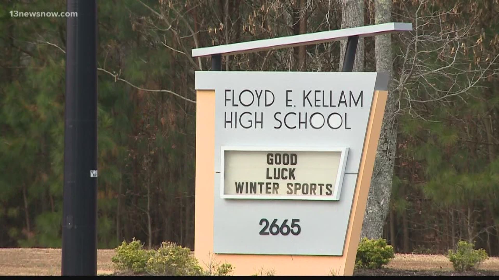 A threat against a high school in Virginia Beach has some people on edge.