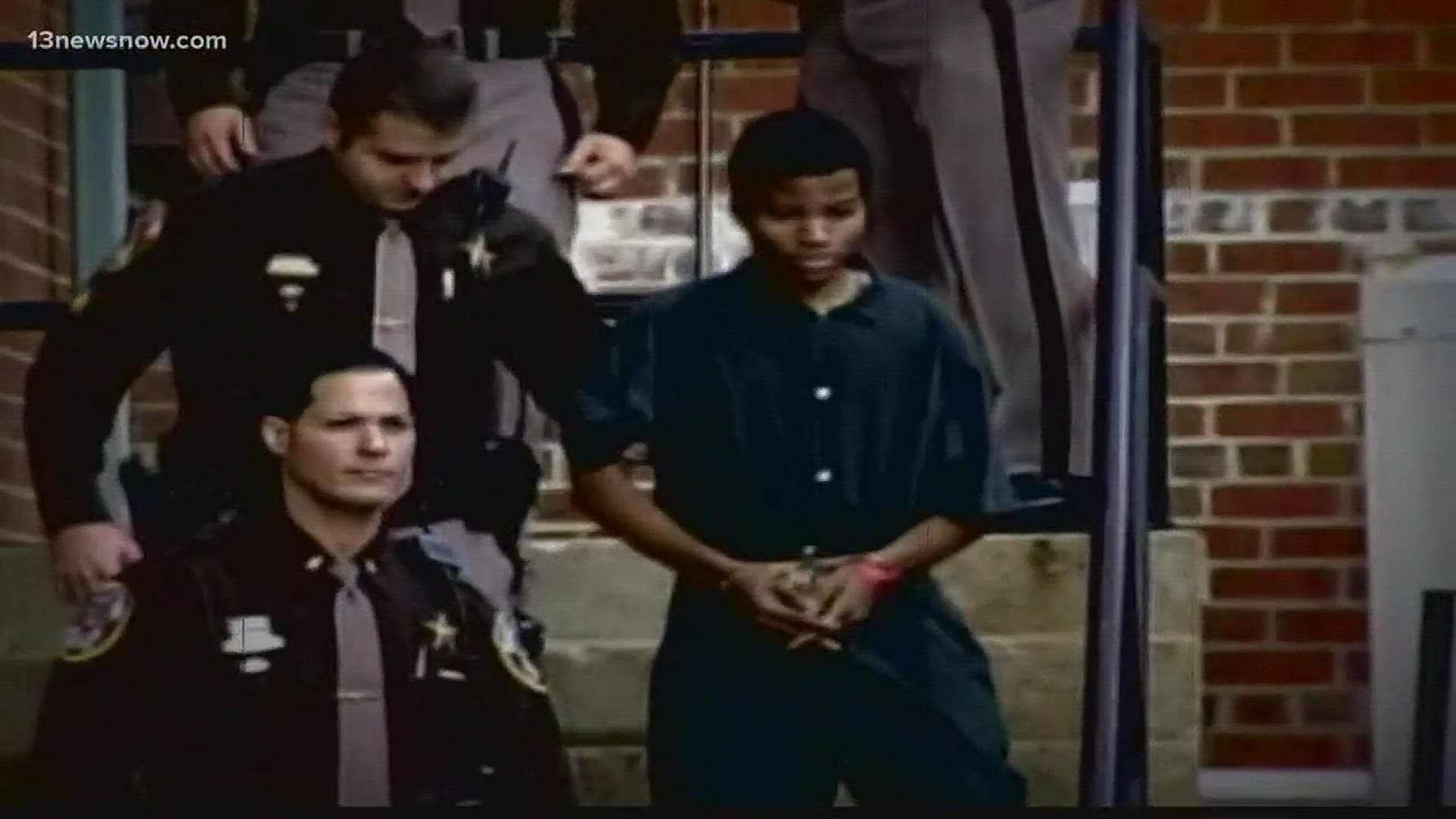 Lee Boyd Malvo was only 17 when he and 42 year old John Allen Muhammad were convicted of killing 10 people in Maryland, Virginia and Washington, D-C.