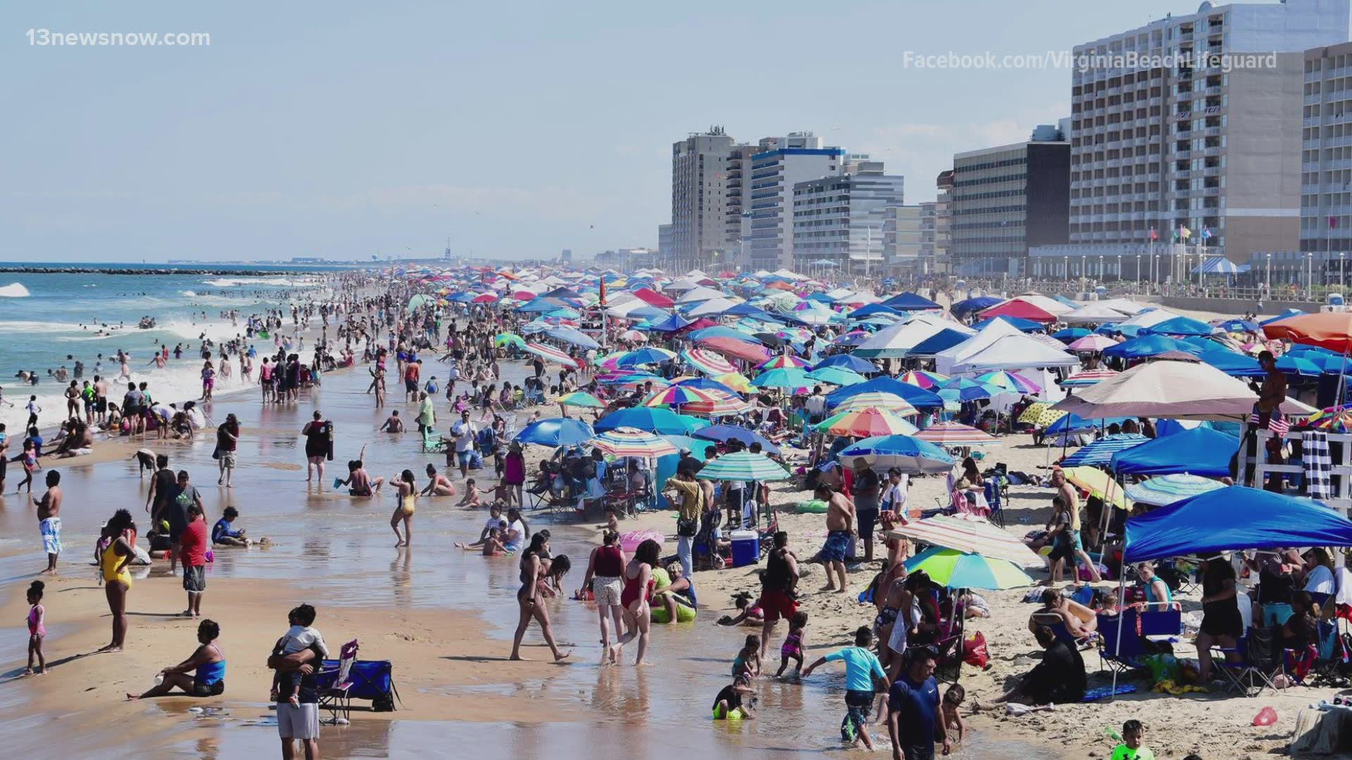 130 children lost, found at crowded Virginia Beach Oceanfront over