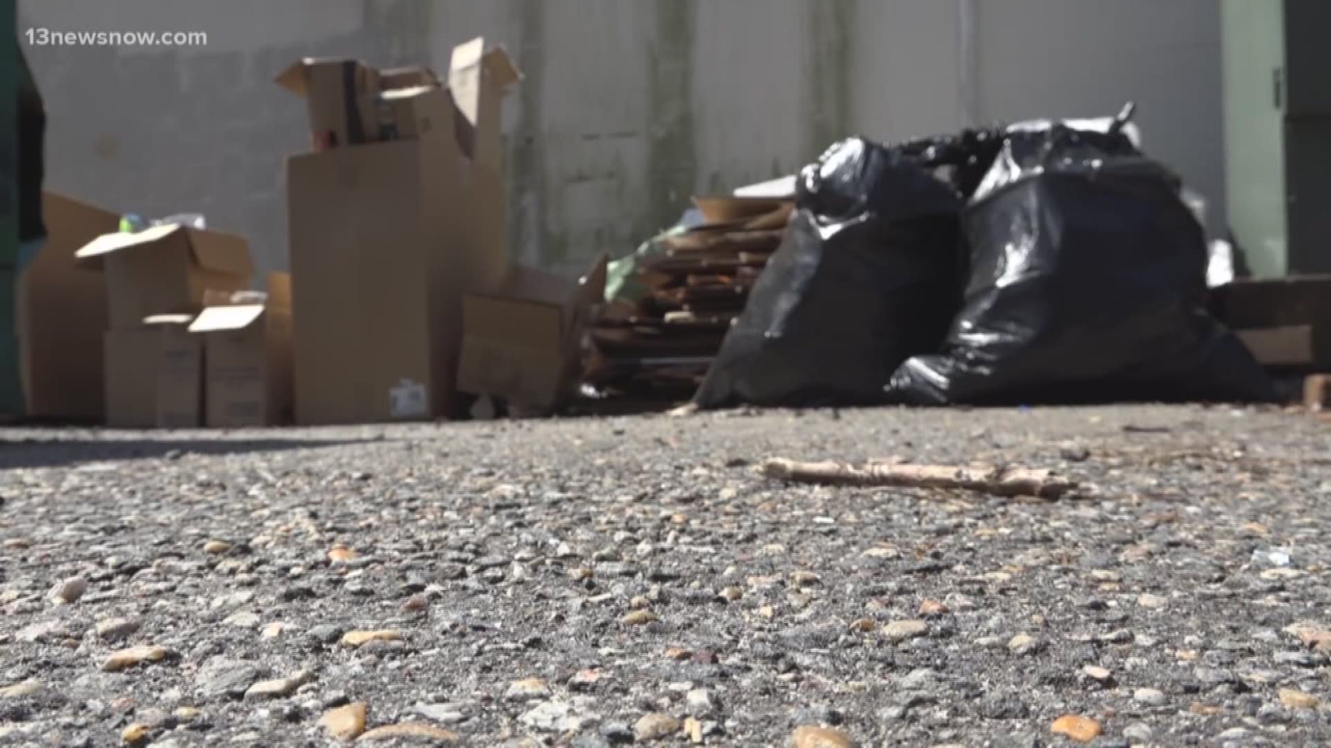 York County businesses are paying because people are dumping trash, including furniture and tires, in or around their dumpsters costing them a fee with Waste Management.
