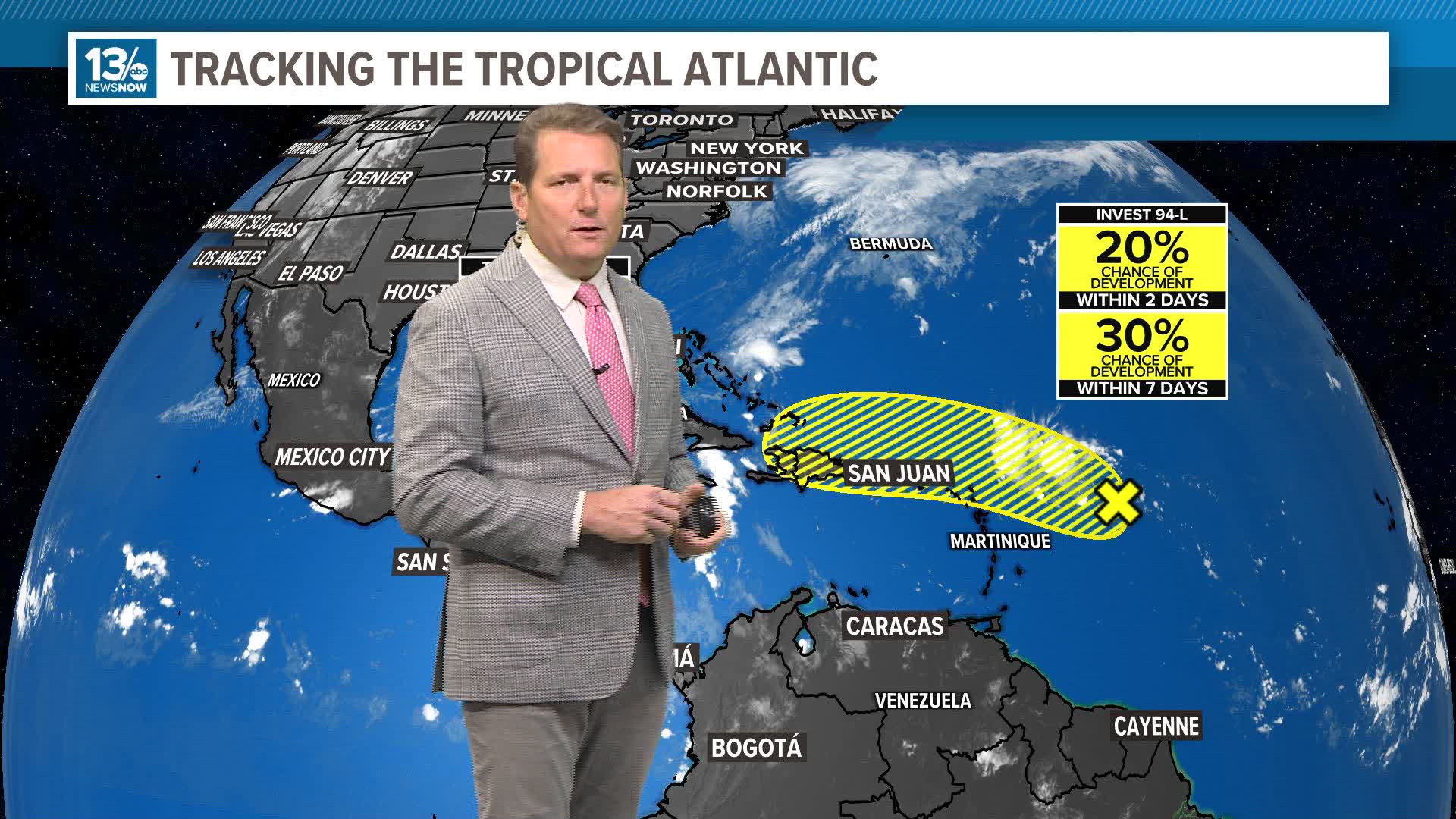 Water temperatures are still warm in the Caribbean and around the Antilles.