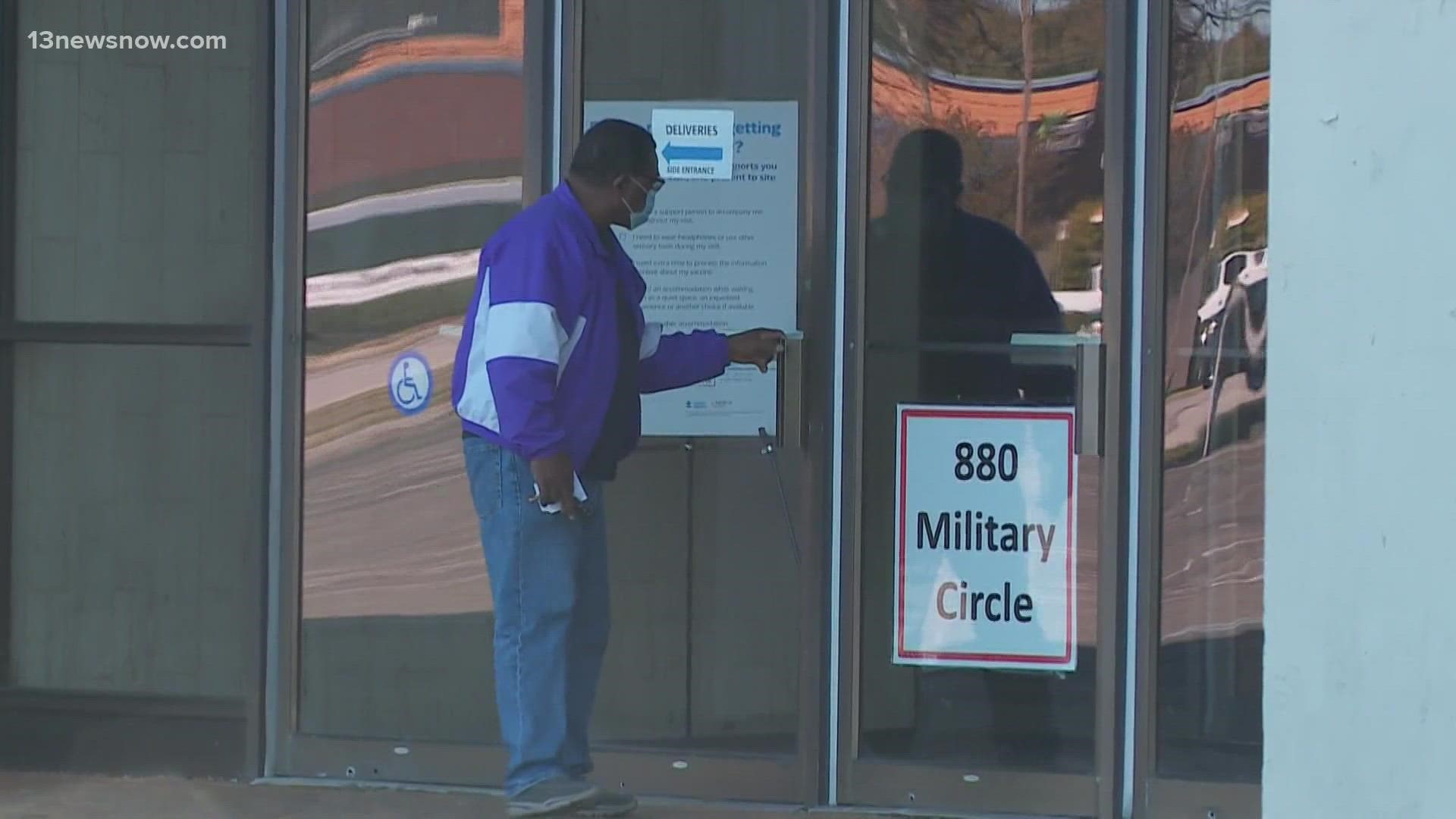 Leaders of the community vaccination center at Military Circle Mall apologized after dozens of people with appointments left without vaccine or booster shots.