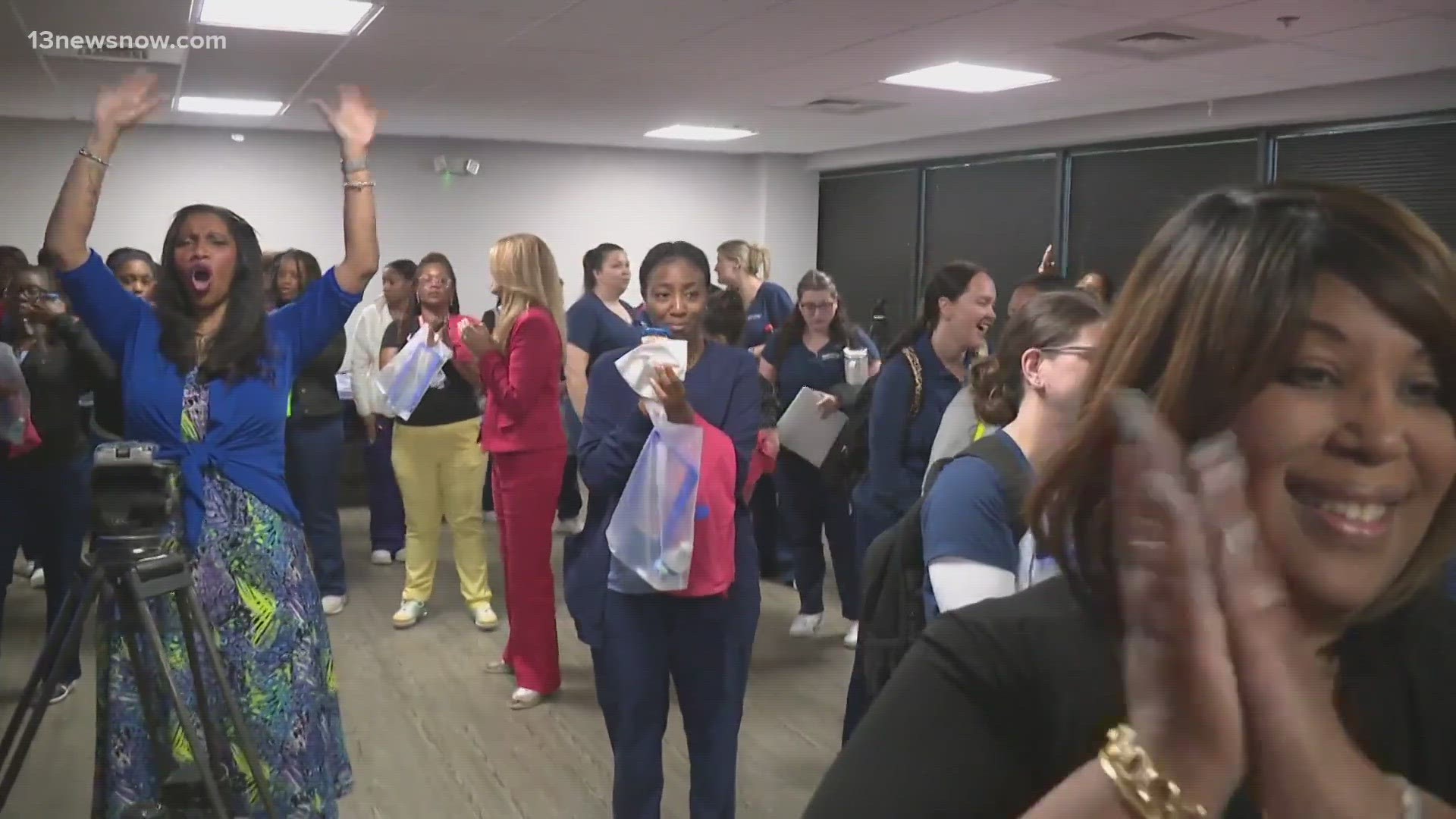 It's National Nurses Week and a few nursing students in our area are getting help with their education.