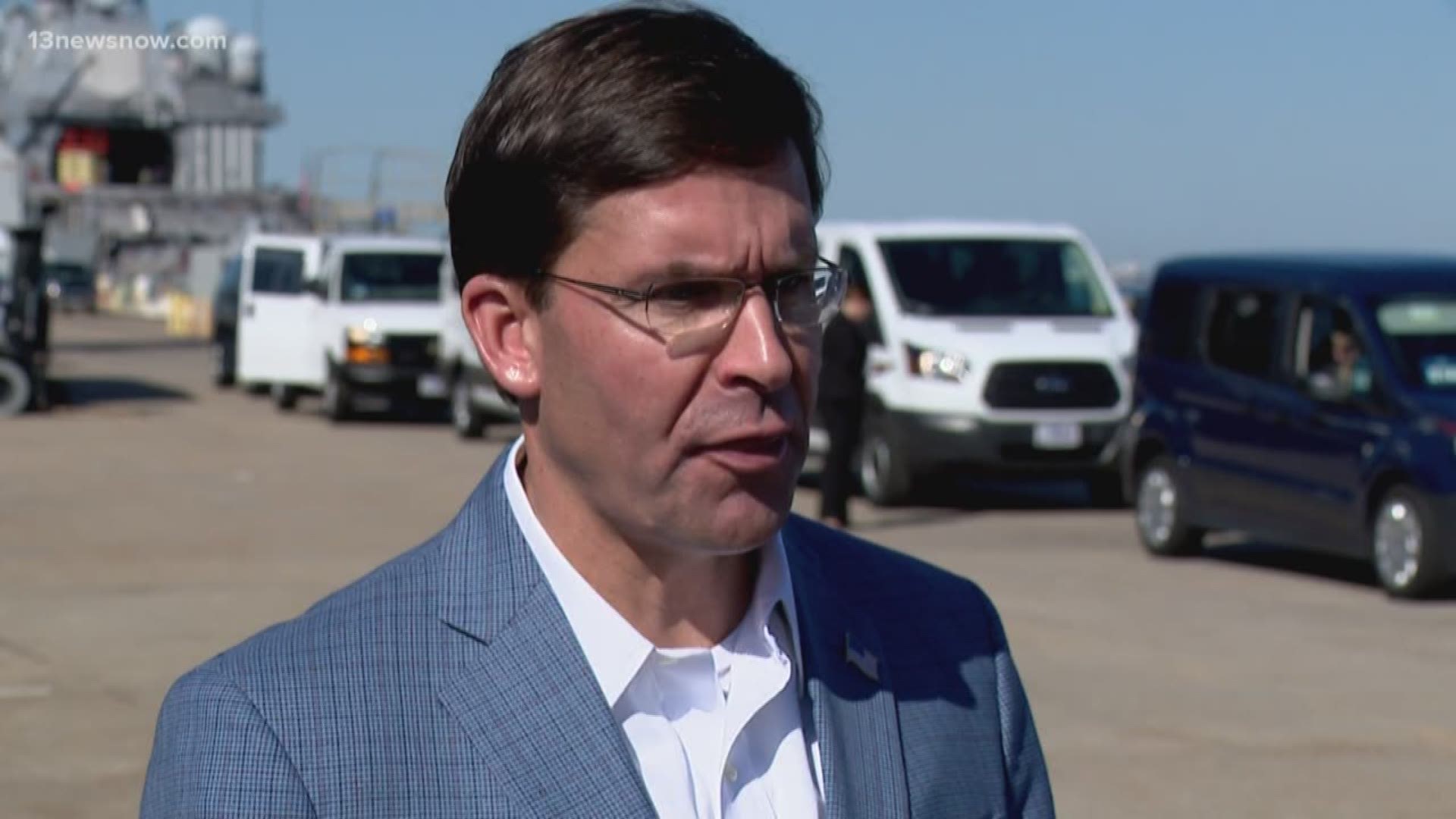 Secretary of Defense Mark Esper said stopping suicide in the military is a top priority. This comes after the Navy confirmed the suicides of three sailors.