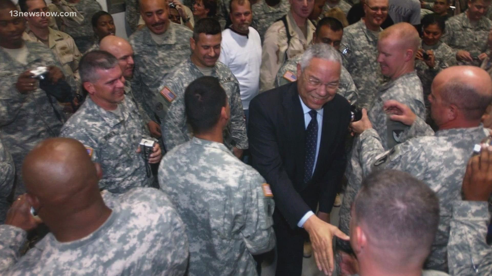 Tributes poured in on Monday after the announcement that Colin Powell had died at the age of 84.
