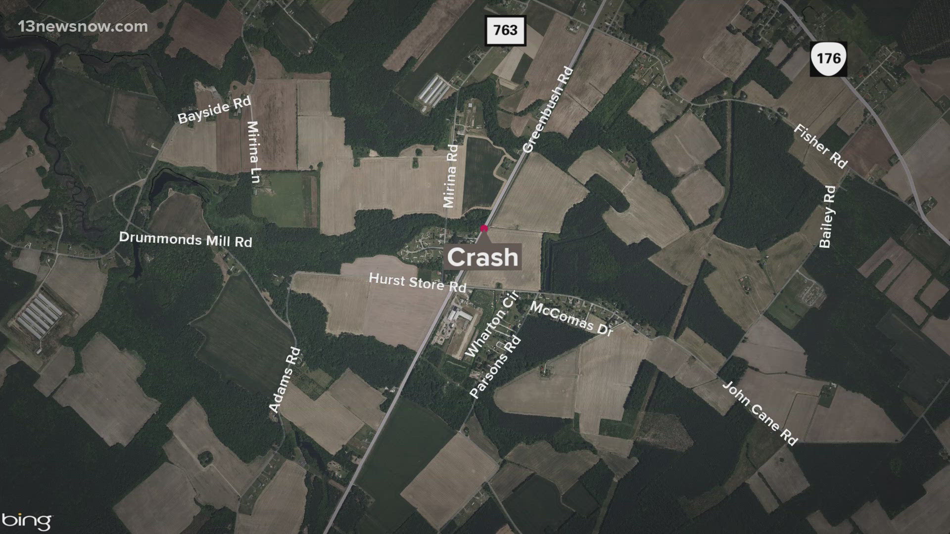 Virginia State Police (VSP) are investigating a two-vehicle crash that happened Sunday around 1:45 a.m. on Greenbush Road.