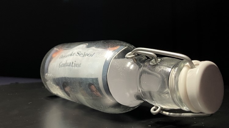 Message in a Bottle | Bottle filled with Outer Banks graduating class photo resurfaces in Europe