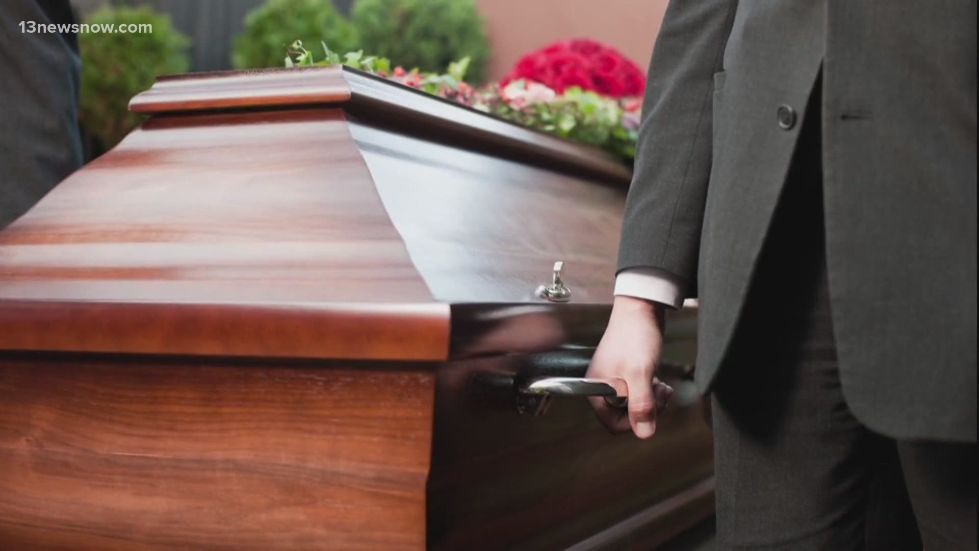 The rising cases have been stressful for funeral home resources and are having an effect on employees' mental health.